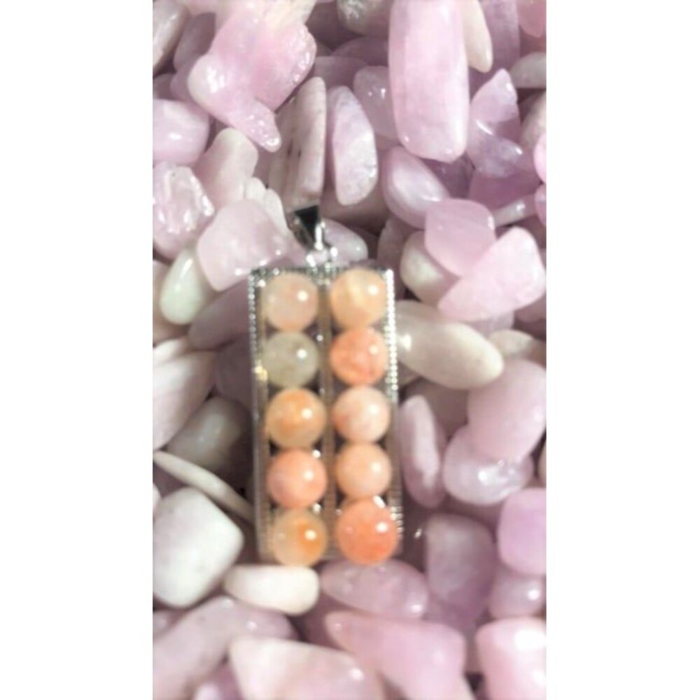 Beautiful Fire Quartz Pendant